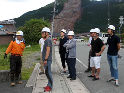 熊本訪問の状況